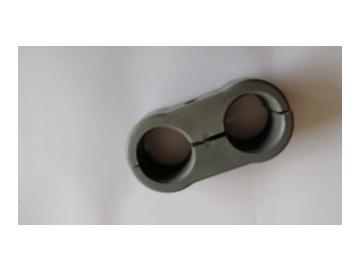 Kunststoff-Schelle – Zubehör für Werbesysteme