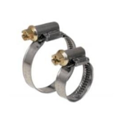 Schlauchklemme 100–120 mm – Edelstahl A2 mit Schneckengewinde