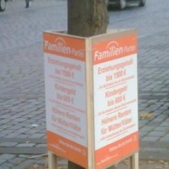 Dreieckplakatständer DIN A0 – drei Werbeflächen für maximale Sichtbarkeit