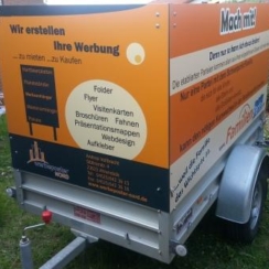 PKW‑Werbeanhänger 750 kg – mobile Werbung mit maximaler Reichweite
